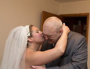 A moment with the Bride and her father